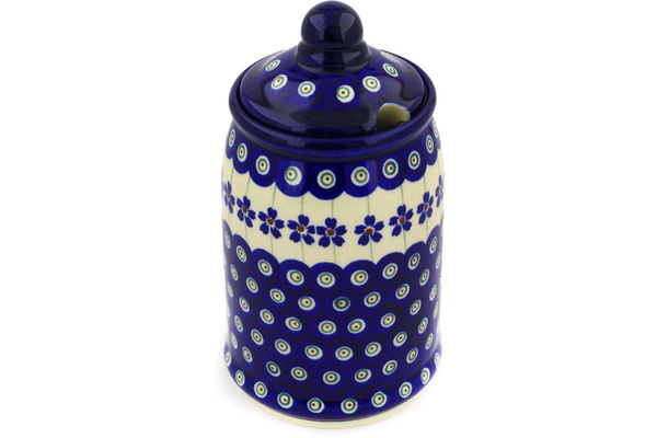Jar with Lid with Opening 7"