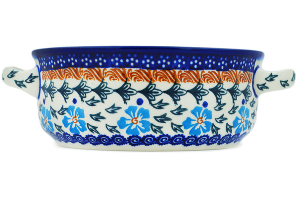 Round Baker with Handles 8"