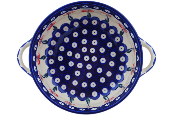 Round Baker with Handles 8"