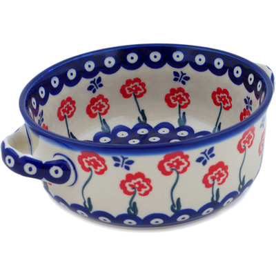 Round Baker with Handles 8"