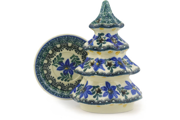 Christmas Tree Candle Holder 6"