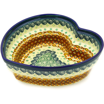 Heart Shaped Bowl 9"