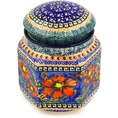 Jar with Lid 6"