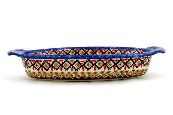 Oval Baker with Handles 10"