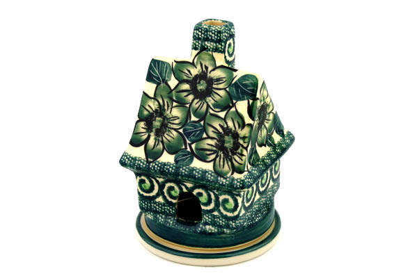 House Shaped Candle Holder 5"