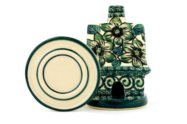 House Shaped Candle Holder 5"