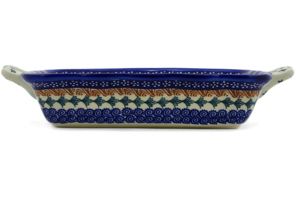 Rectangular Baker with Handles 12"