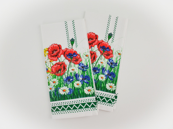 Set of 2 Kitchen Towels 24"