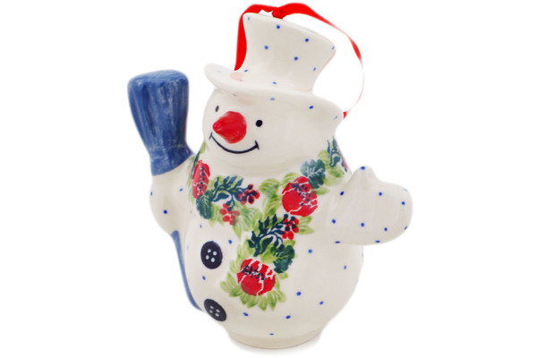 Snowman Ornament 5"