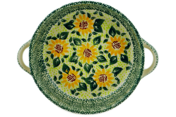 Round Baker with Handles 8"