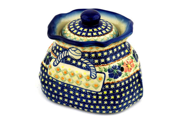 Garlic and Onion Jar 9"