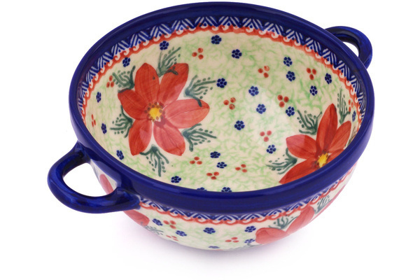 Bowl with Handles 8"