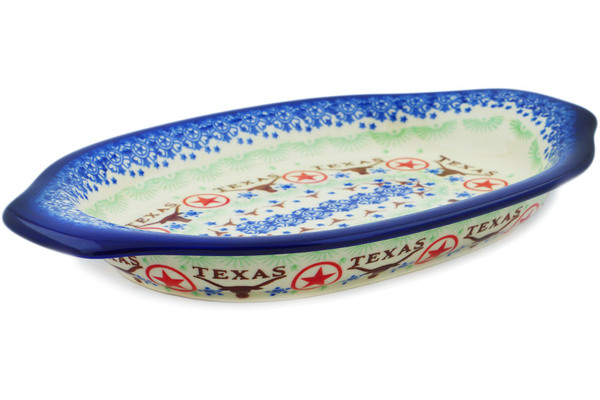 Platter with Handles 12"