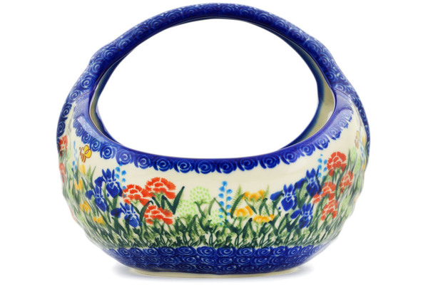 Basket with Handle 9"