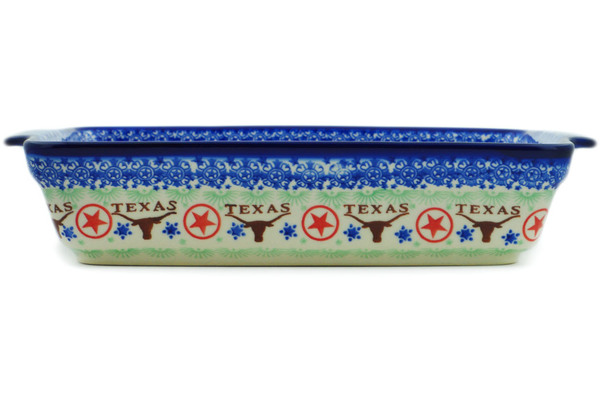 Rectangular Baker with Handles 15"