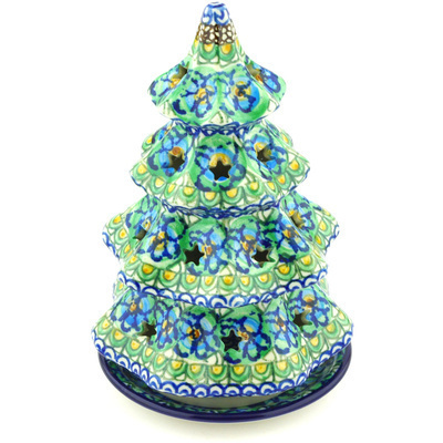 Christmas Tree Candle Holder 8"