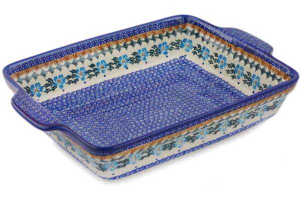 Rectangular Baker with Handles 15"