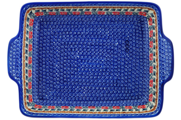 Rectangular Baker with Handles 15"