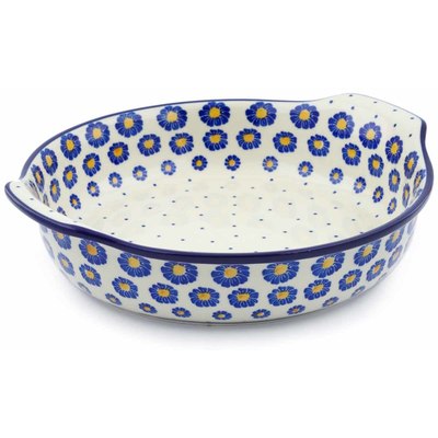 Round Baker with Handles 11"