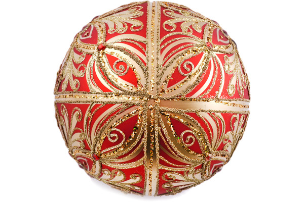 Christmas Ball Ornament 8"
