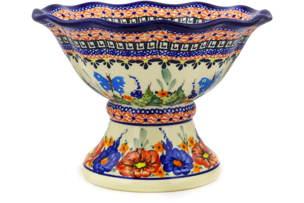 Bowl with Pedestal 8"