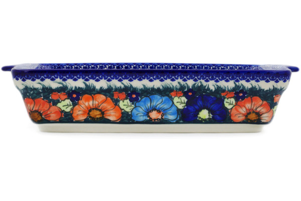 Rectangular Baker with Handles 15"