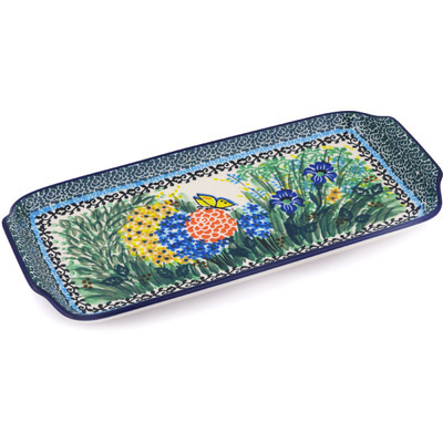 Platter with Handles 13"