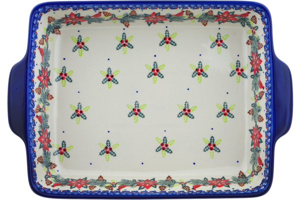 Rectangular Baker with Handles 15"