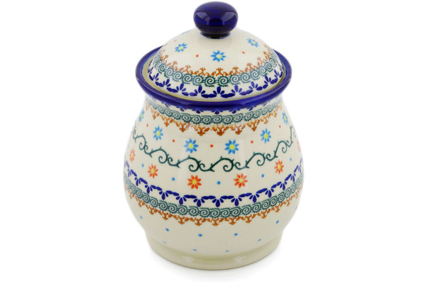 Jar with Lid 8"