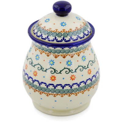 Jar with Lid 8"
