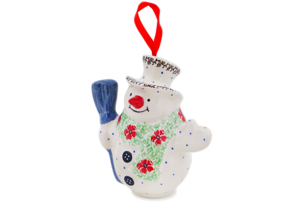 Snowman Ornament 5"