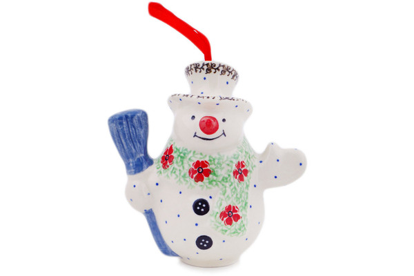 Snowman Ornament 5"