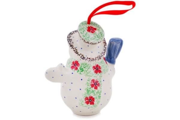 Snowman Ornament 5"