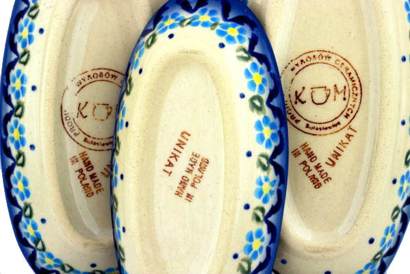 Condiment set of 3 nesting dishes: 7¼-inch, 6½-inch, 5¾-inch