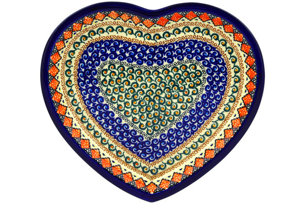 Heart Shaped Platter 11"