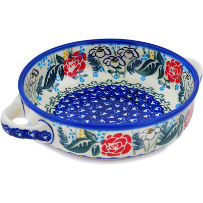 Round Baker with Handles 8"