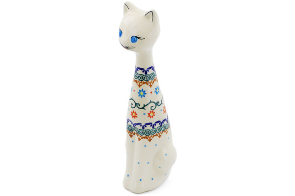 Cat Figurine 10"