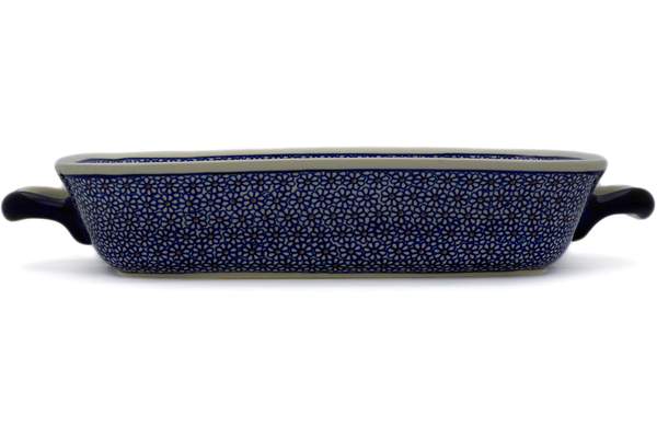 Rectangular Baker with Handles 19"