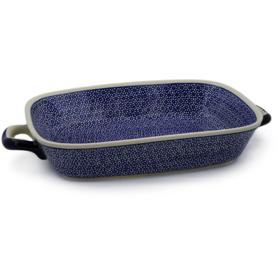 Rectangular Baker with Handles 19"