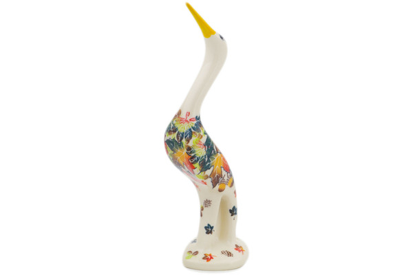 Crane Figurine 9"