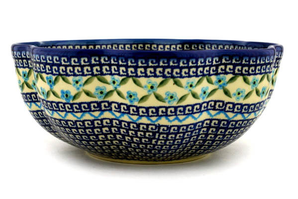 Scalloped Fluted Bowl 10"