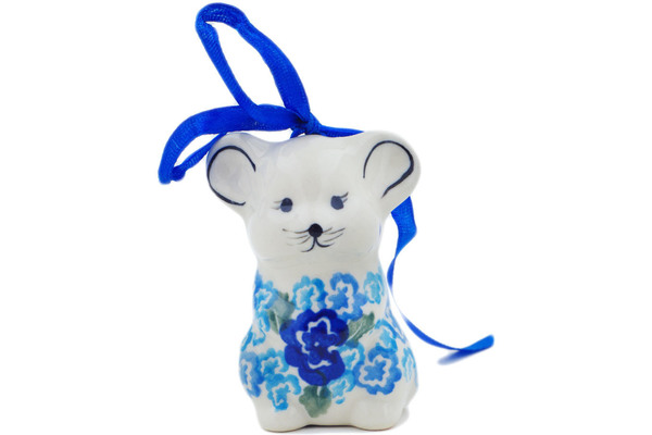 Mouse Ornament 3"