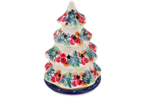Christmas Tree Candle Holder 6"