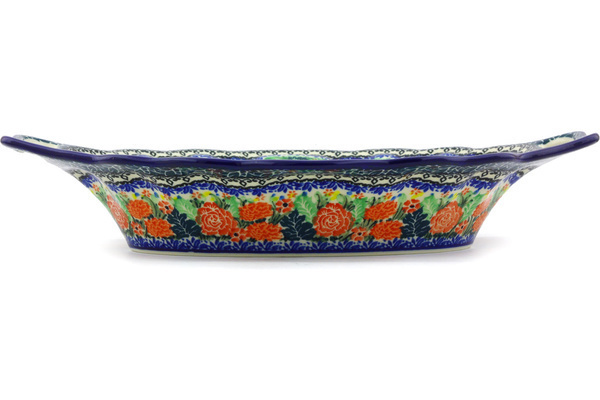 Platter with Handles 13"