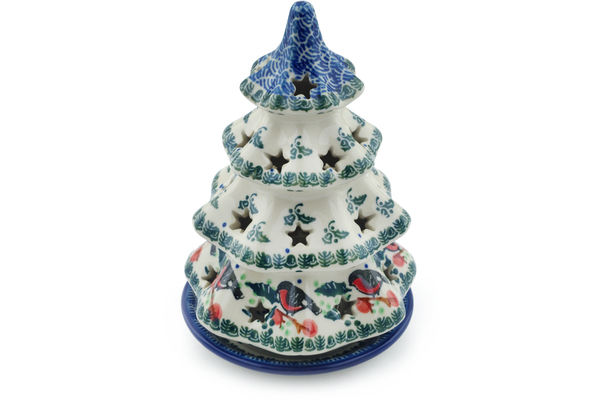 Christmas Tree Candle Holder 7"