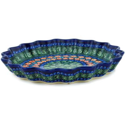 Fluted Pie Dish 10"