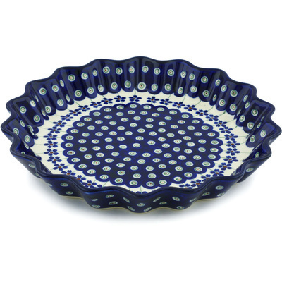 Fluted Pie Dish 10"