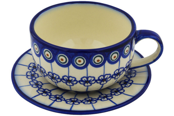 Cup with Saucer 17 oz