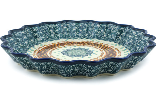 Fluted Pie Dish 13"