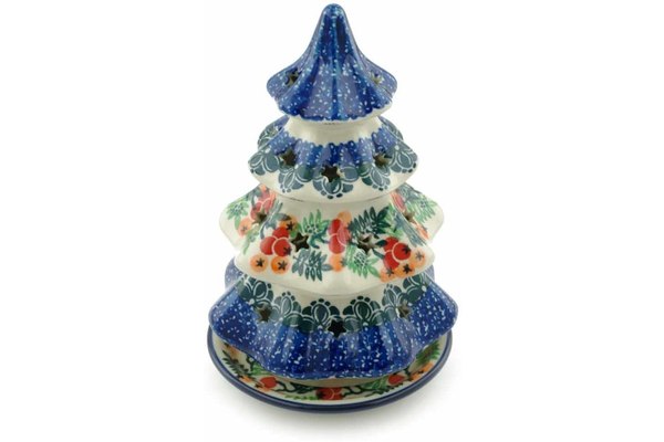 Christmas Tree Candle Holder 8"